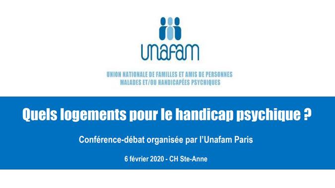 Conférence logement unafam Conférence logement unafam
