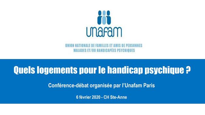 Conférence logement unafam