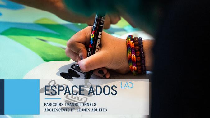 Première édition du Mois du Consentement à l’Espace Ados Photo d'un atelier artistique "Mois du Consentement" à l'Espace Ado