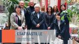 Une délégation japonaise à l’ESAT Bastille