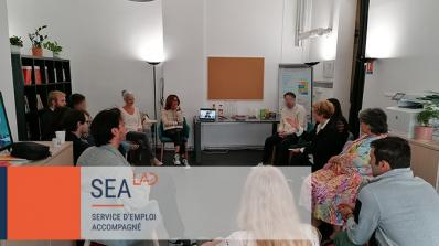Les cafés-rencontres du service d’emploi accompagné (SEA)
